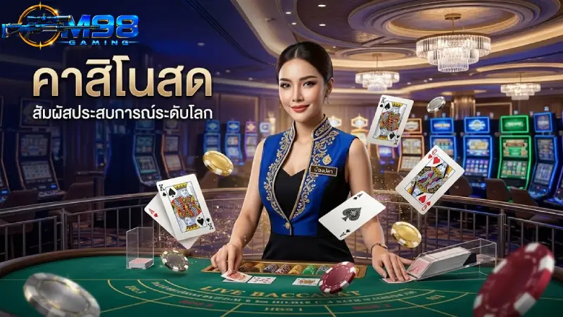 คาสิโน M98 รวบรวมค่ายดังระดับโลก ระบบออโต้ ปลอดภัย 2026